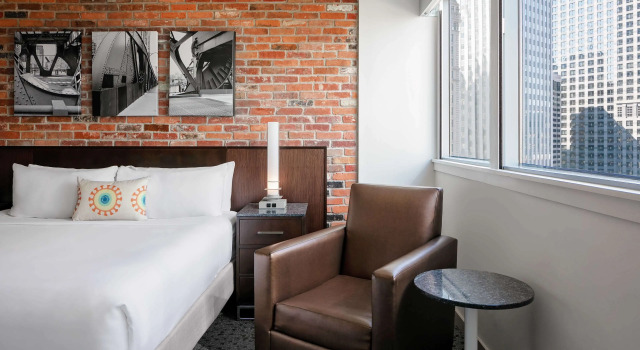 Двухместный люкс Lasalle c 1 комнатой The Royal Sonesta Chicago Downtown