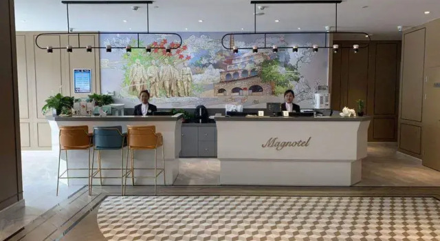 Magnotel (Yan'an Baimi Avenue), Book Hotel Hoteller i Shaanxi med parkering, Parkering