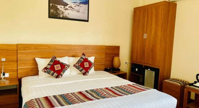 Двухместный номер Deluxe с балконом Sapa Garden Hotel