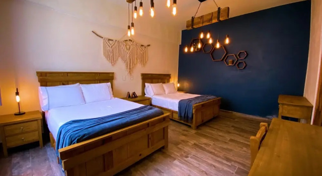 Четырёхместный номер Comfort Hotel Boutique Rancho San Juan Teotihuacan