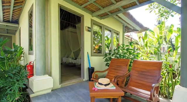 Standardní Dvoulůžkový s manželskou postelí pokoj a výhledem do zahrady The Nirwana Resort and Spa