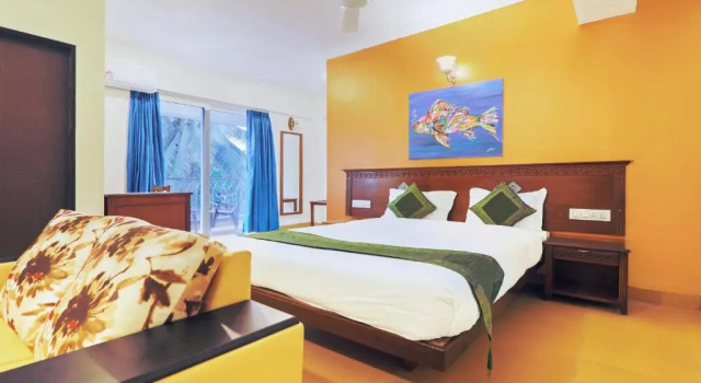 Номер Deluxe Treebo Dona Eliza, 700 Meters From Calangute Beach
