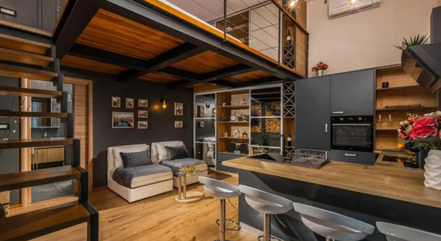 Студия Deluxe Studio apartments Atelier