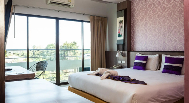 Люкс c 1 комнатой Phitsanulok Orchid Hotel