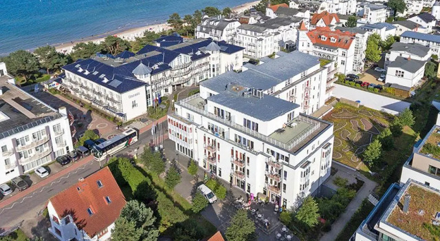 Апартаменты Residenz "bel-vital" F407 WG 21 mit Balkon und seitlichem Meerblick