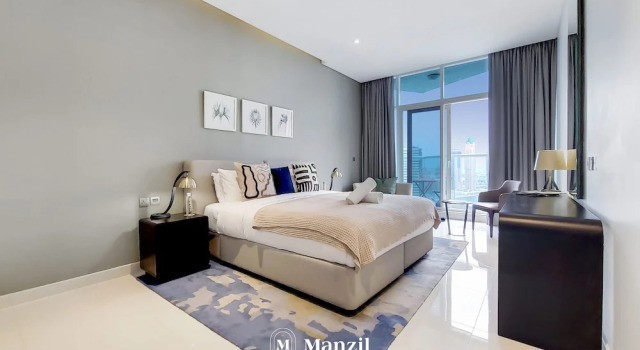 Manzil - 1BR in Business Bay w Burj & Canal Views, Забронировать Апартаменты/квартира Отели Эмирата Дубая с парковкой, рядом с Al Wajeha Al Maeyah Marine Transport Station, Парковка