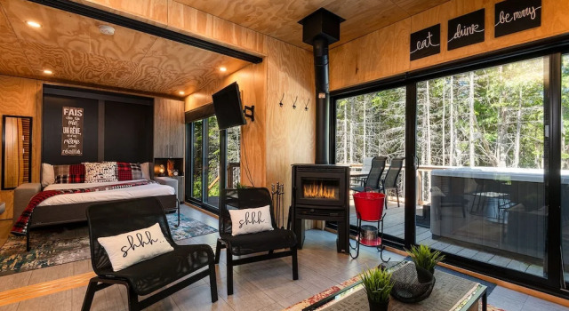 Номер Standard Les Refuges du Massif de Charlevoix
