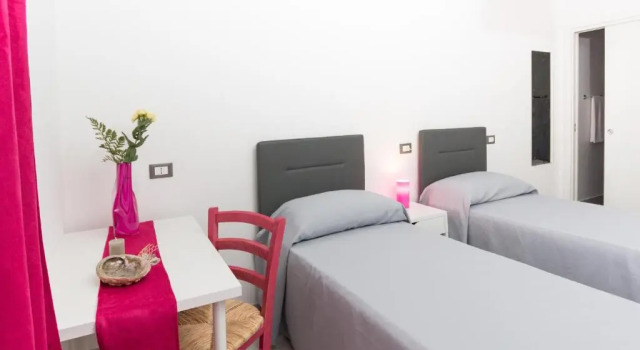 Standard Doppel Zimmer mit Balkon Stanze del Mare