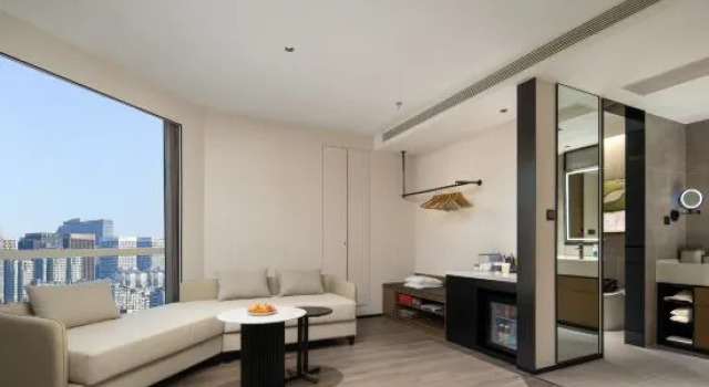 Люкс Atour Hotel Hangzhou Binjiang Yuanlun Building