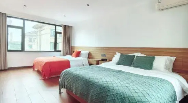 Люкс Deluxe Yantai Penglai Haijia Homestay