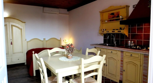 Студия с балконом Agriturismo Adriano Pedretti
