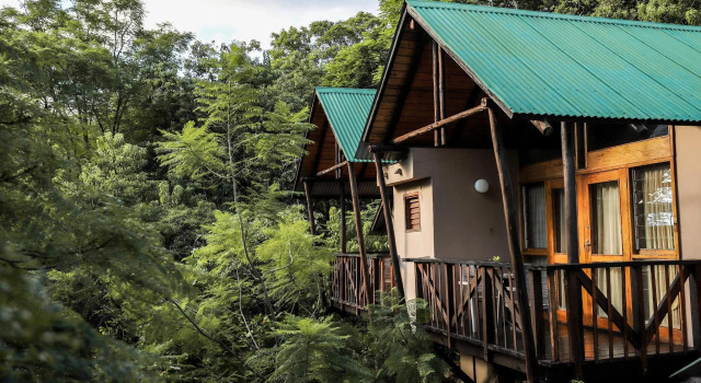 Standard Zimmer mit Blick auf den Park Mantenga Lodge