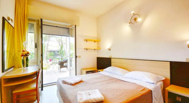 Одноместный номер Standard с балконом Hotel Europa Milano Marittima