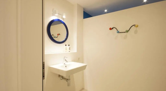 Кровать в общем номере Alte Metzg - Hostel
