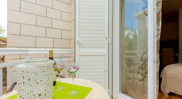 Двухместный номер Standard с балконом и с видом на сад Villa Vinka