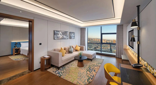 Люкс Deluxe Hilton Garden Inn Jinzhou Central Street