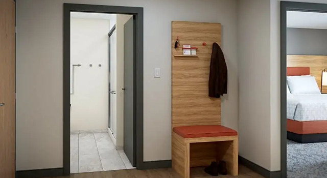 Двухместный люкс c 1 комнатой Candlewood Suites Stafford