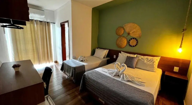 Трёхместный номер Standard Hotel Fazenda Vale da Cachoeira