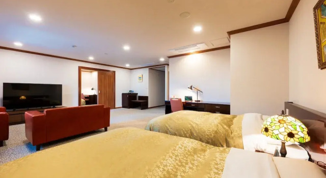 Люкс BeppuOnsen Hotel Sansenkaku