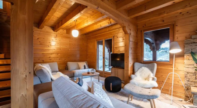 Chalet Doux Abri Morzine - by EMERALD STAY, Забронировать Шале Виллы Овернь-Рона-Альпы, Вилла