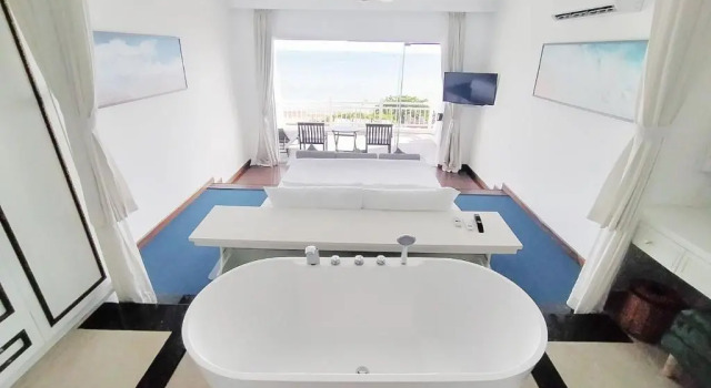 Двухместный номер Deluxe с балконом и с видом на море SV Boutique Resort