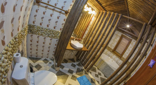 Люкс Deluxe Natural Bungalows Restaurant and Bar