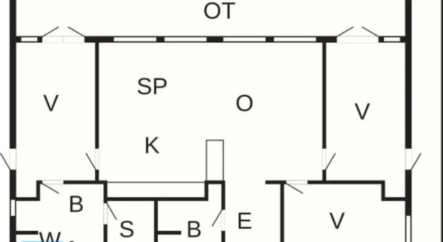 Коттедж 6 person holiday home in Brovst-By Traum