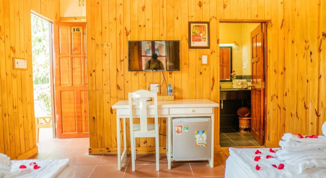 Bao Gia Trang Vien - The Green resort, Buchen Sie Resort Hotels in Mekongdelta mit Parkplatz, Parkplätze