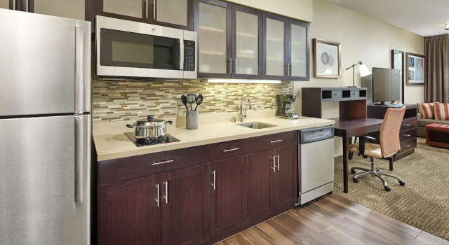 Двухместная студия люкс Walk In Shower Staybridge Suites Anaheim At The Park by IHG