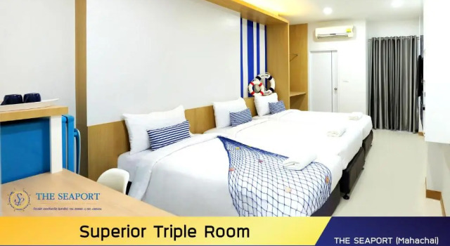 THE SEAPORT Hotel โรงแรมเดอะซีพอร์ต, Забронировать Отель Самутсакхон 