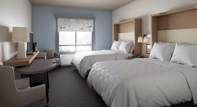 Четырёхместный номер Standard Holiday Inn Lansdale-Hatfield by IHG