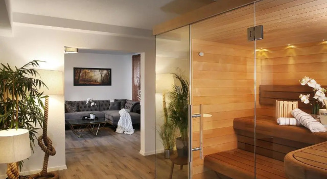 Номер Standard Private Spa LUX with Whirlpool and Sauna in Zurich