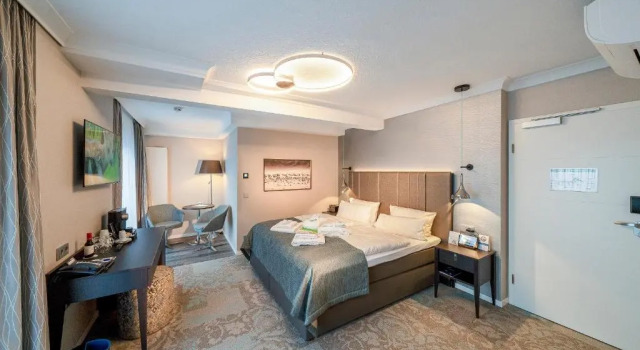 Двухместный номер Standard с частичным видом на море Strandhotel Duhnen