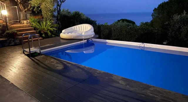 Il Casale villa con piscina e giardino vista mare, Book Hotel Formia Lazio Coast