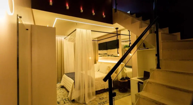 Люкс с видом на море Amora Hotel Maresias