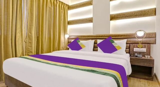 Двухместный номер Deluxe Treebo Premium Widlor Boutique with Swimming Pool