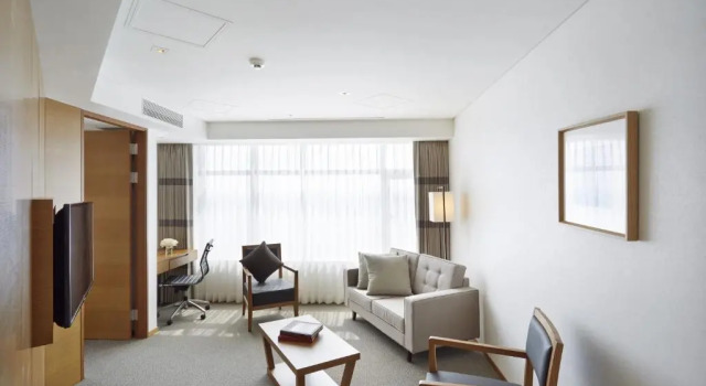 Люкс с видом на море Lahan Hotel Pohang