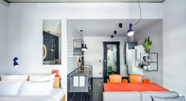 Апартаменты STAYERY Bielefeld Hauptbahnhof & Stadthalle - alle Zimmer mit Klimaanlage
