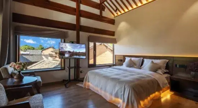 Люкс Shaxi Sideng HeGuLi Village vacation accommodation