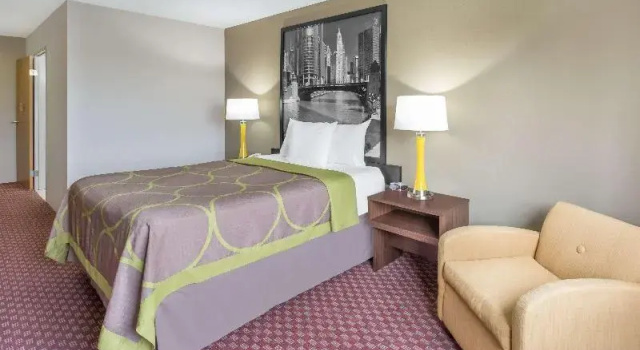 Номер Standard Super 8 by Wyndham Hebron Lowell Area