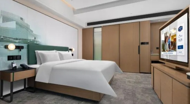 Люкс Hampton by Hilton Zibo Haidai Tower
