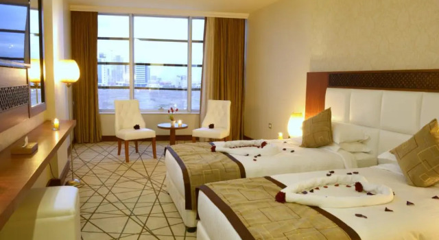 Deluxe Kahden hengen huone Mariana Hotel Erbil