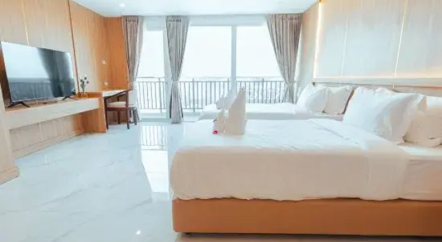 Двухместный полулюкс с видом на город The Elephant Crossing Hotel