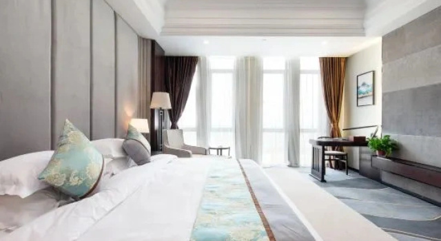 Двухместный люкс Deluxe Huanyue Wansheng International Hotel