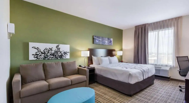 Люкс Deluxe Sleep Inn & Suites Yukon Oklahoma City