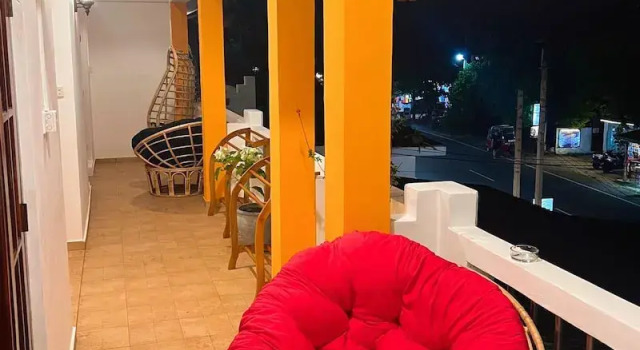 Кровать в общем номере (женский номер) Hummus Hostel Hikkaduwa