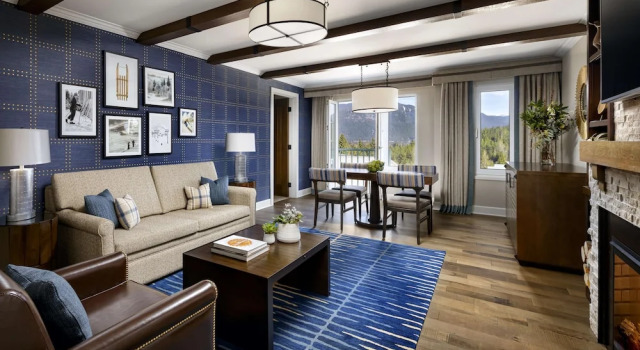 Люкс с 2 комнатами Fairmont Chateau Whistler