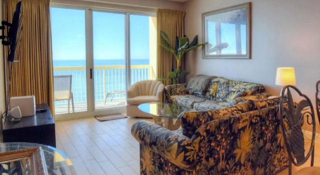 1 1802 Calypso Beach Towers Tower I, Забронировать Апартаменты/квартира Панама-Сити Панхэндл Флорида, рядом с Аквагалерея изобразительного искусства