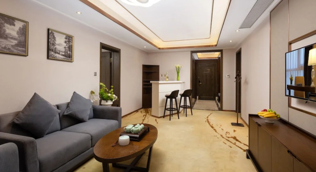 Семейный номер Deluxe с 2 комнатами с видом на океан Hisoar Hotel Shenzhen