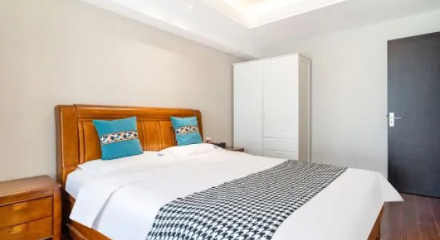 Люкс Deluxe Zhanyou Home Sea View Apartment Hotel(Dalian Venice the City of Water)